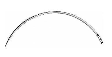 ШОВНА ГОЛКА №B0 РІЖУЧА 85 mm, Ø 1,60 mm